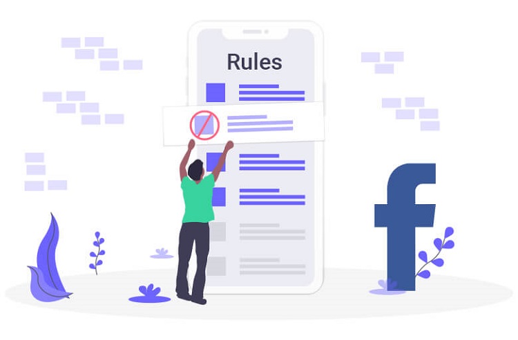 Fine for Facebook breaking rules