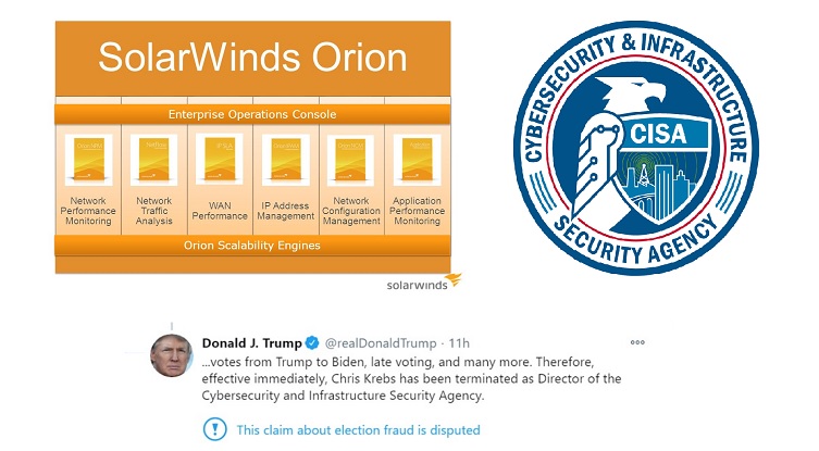 CISA Solar Winds Trump