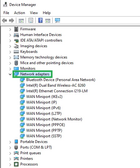 Realtek-network-adapters