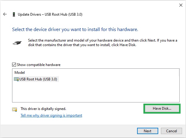 USB 3.0 driver download