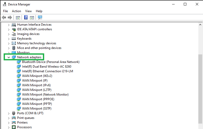 Device-Manager-Network-adapters