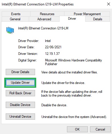 Update-Network-Adapter-Driver