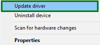 Update Driver