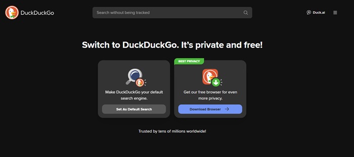 DuckDuckGo