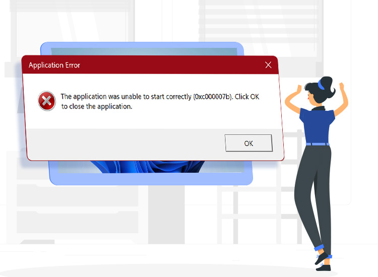 Application was Unable to Start Correctly 0xc00007B Error in Windows
