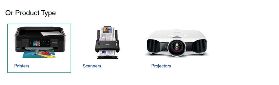 choose printers from menu of epson (1)