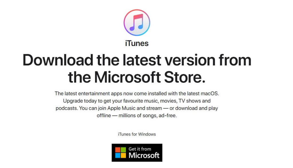 download itunes 