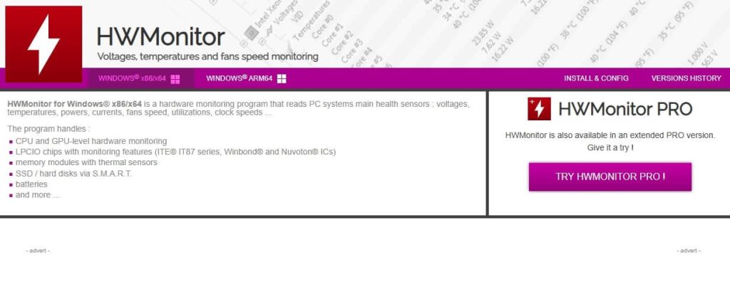 HWMonitor