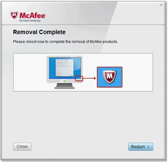 McAfee Consumer Product Removal Tool (MCPR)