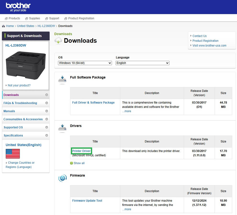 download driver