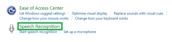 speech recognition