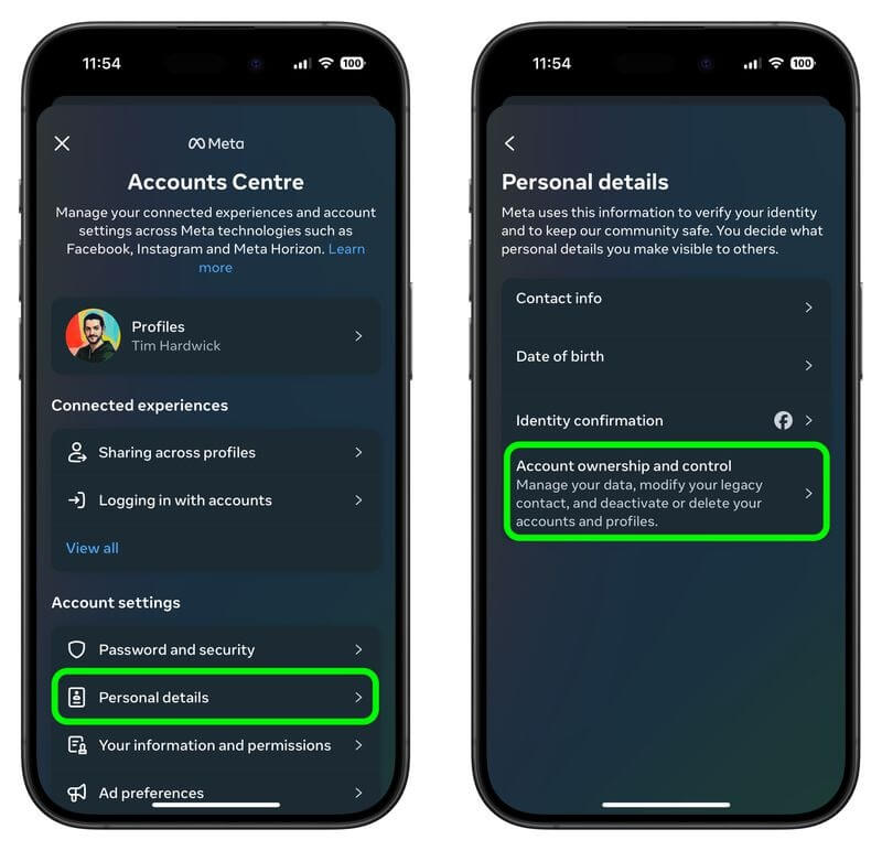 Account Ownership and Control (2)