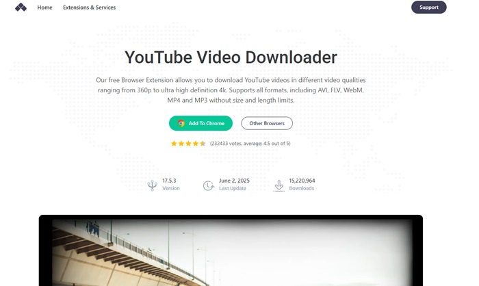 Addoncrop YouTube Downloader