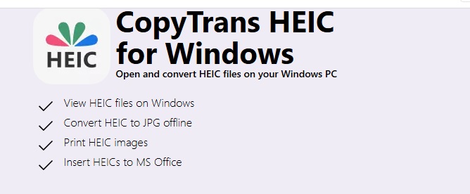 CopyTrans HEIC