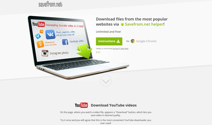 SaveFrom.net Helper