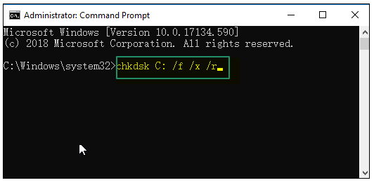 chkdsk