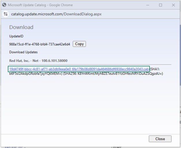 download virtio driver