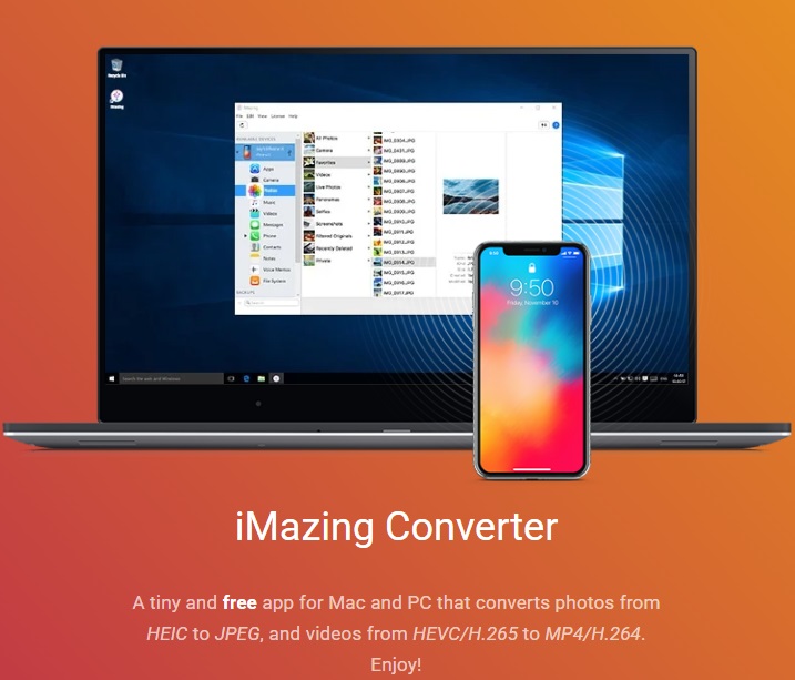 iMazing HEIC ConverteriMazing HEIC Converter