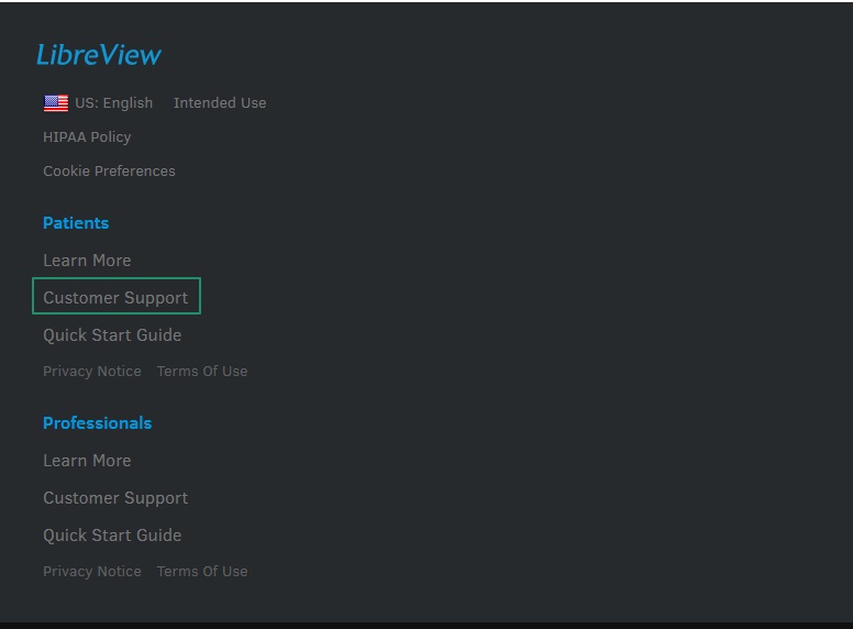 select Customer Support