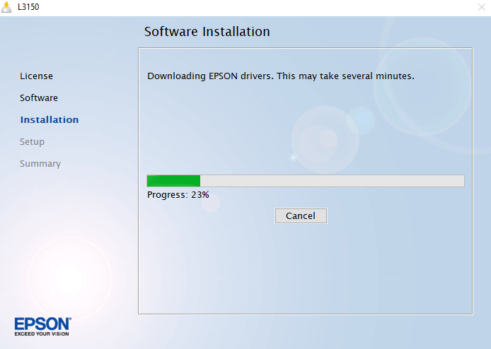 software installation of epson scan 2