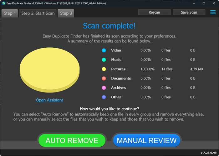 Easy Duplicate File Finder