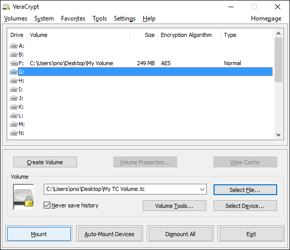 VeraCrypt