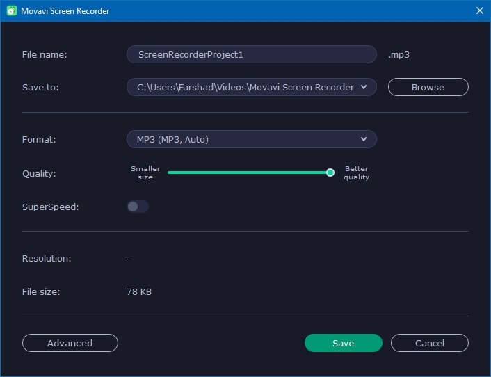 Movavi Screen Recorder