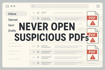 Be careful with links and attachments