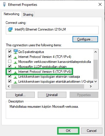 Internet Protocol Version 6 (