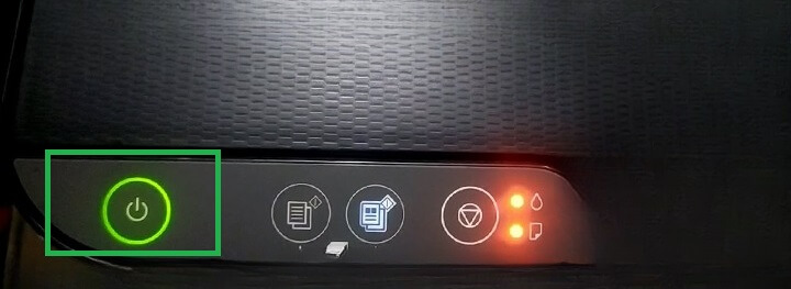 turn off epson l3210 pritner