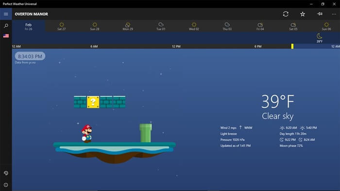 Perfect Weather Universal
