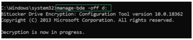 How to Turn Off BitLocker, Disable it, or Remove it Permanently