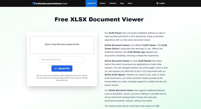 Online Document Viewer