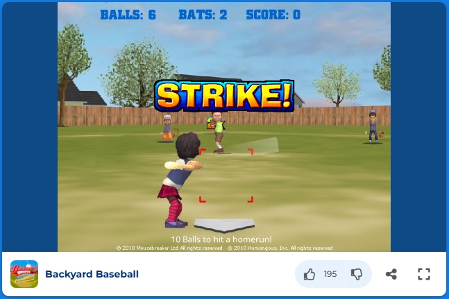Backyard Baseball