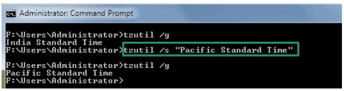 Your desired time zone