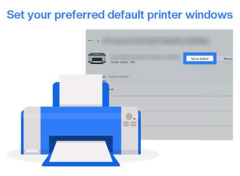 How to Set Your Preferred Default Printer Windows 10/11