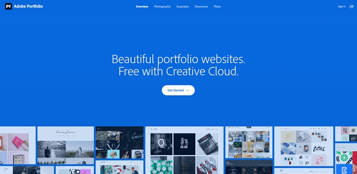 Adobe Portfolio