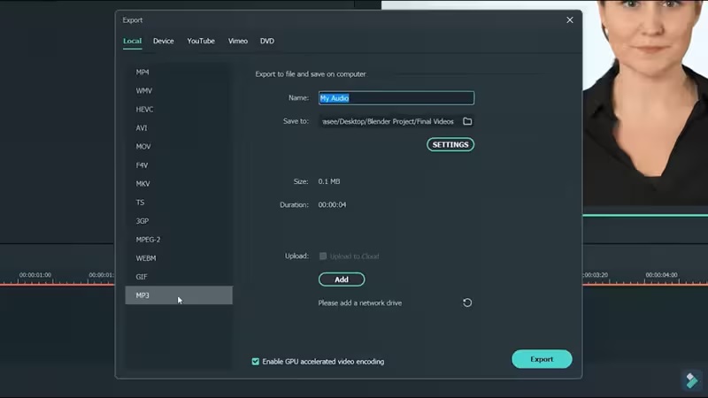 Filmora YouTube Audio Ripper