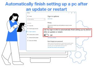 How to Automatically Finish Setting Up a PC After an Update or Restart