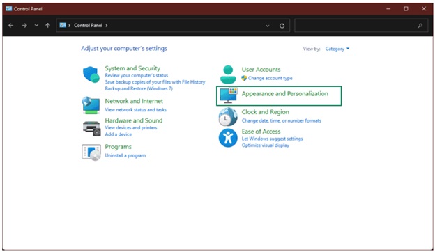 Appearance and Personalization