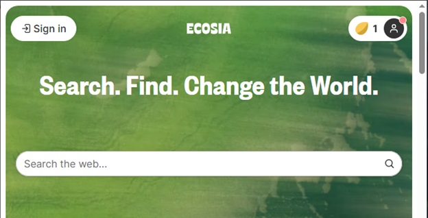 Ecosia
