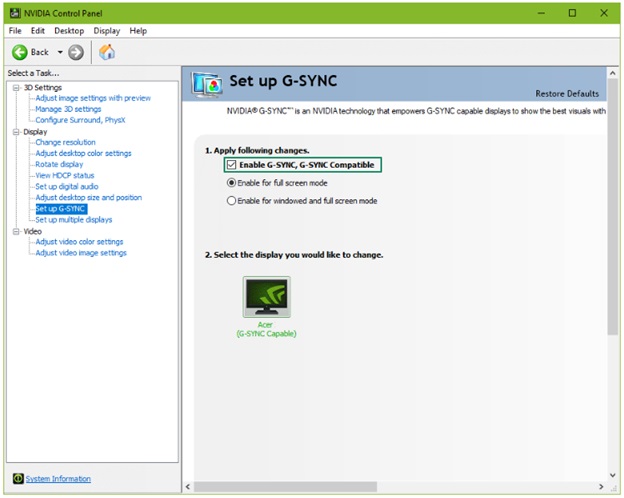 G-SYNC Compatible