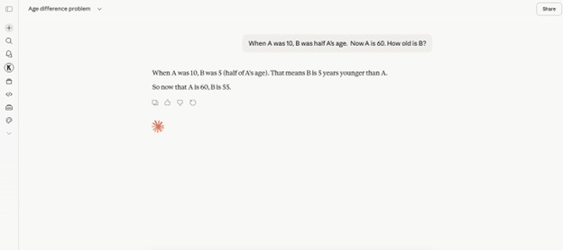 Self-consistency prompting