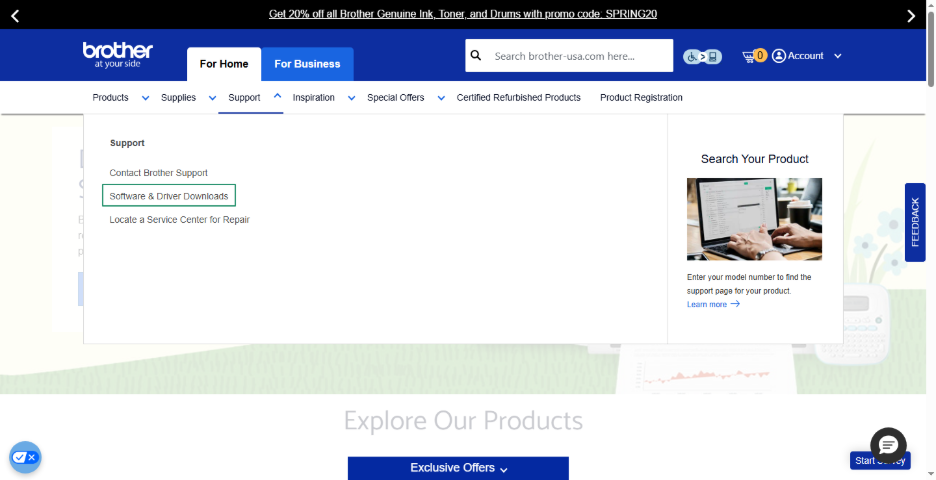 software & driver downloads