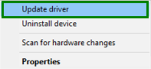 Update driver