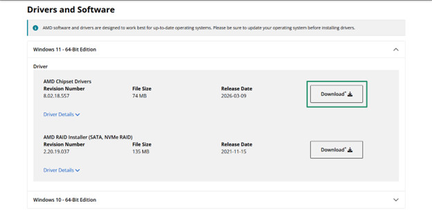amd driver and software