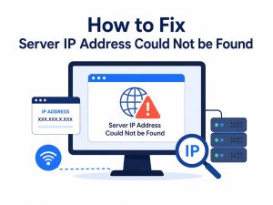 How to Fix Server IP Address Could Not be Found