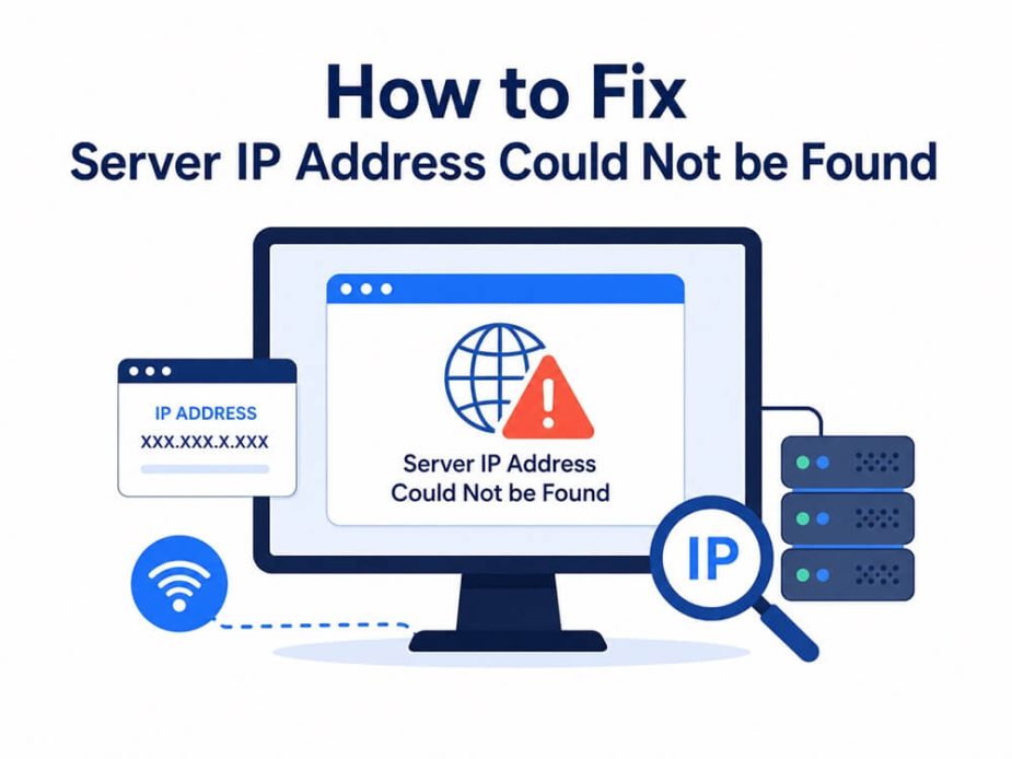 How to Fix Server IP Address Could Not be Found (1)