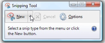 click on the new option
