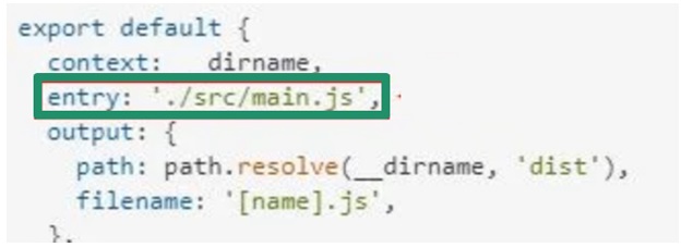 entry src main js